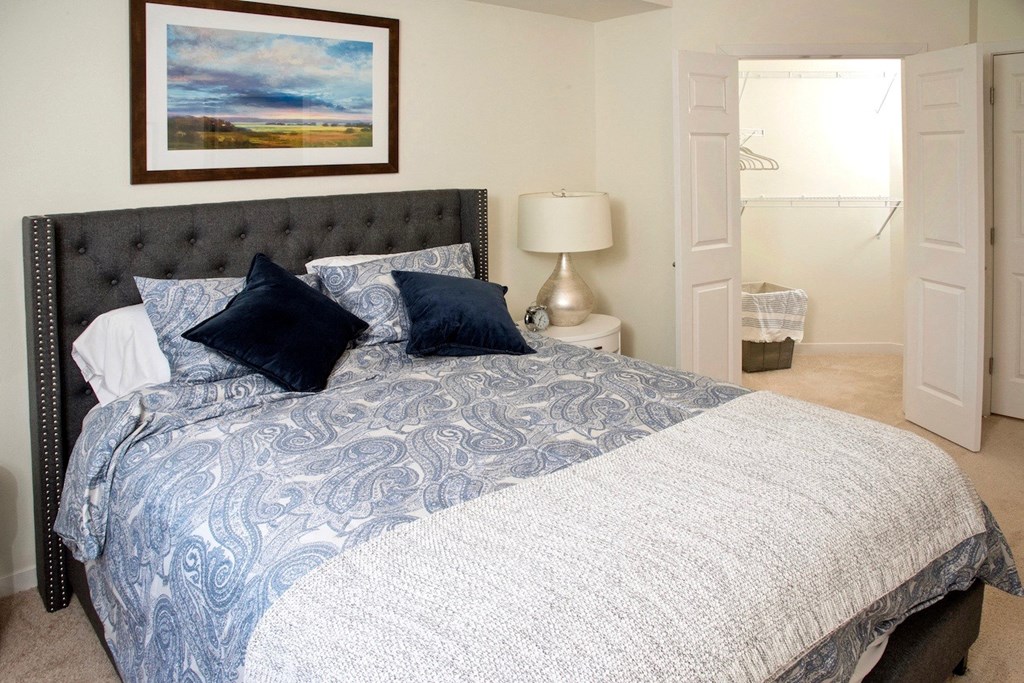 Bedroom at The Legends of Spring Lake Park 55+ Living, Spring Lake Park Minnesota