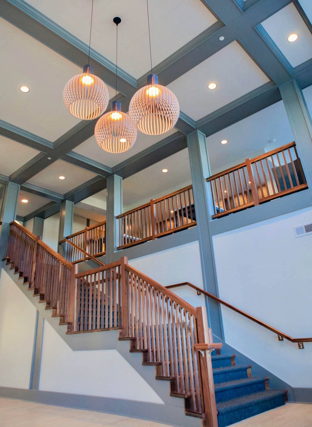 Lobby at The Legends of Spring Lake Park 55+ Living, Spring Lake Park, MN 