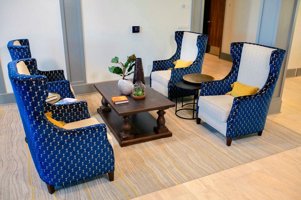 Lobby at The Legends of Spring Lake Park 55+ Living, Spring Lake Park, MN 55432