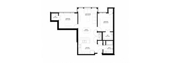 2 Bedroom Floor Plan at The Legends of Spring Lake Park 55+ Living, Spring Lake Park Minnesota