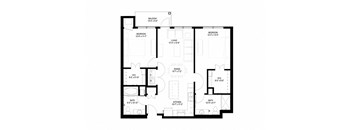 2 Bedroom Floor Plan at The Legends of Spring Lake Park 55+ Living, Spring Lake Park, MN 55432