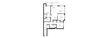 3 Bedroom Floor Plan at The Legends of Spring Lake Park 55+ Living, Minnesota