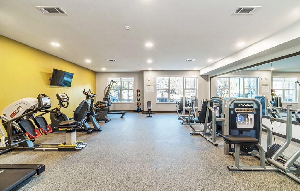 Fitness Center at Stonepointe 55+ Apartments, Georgia