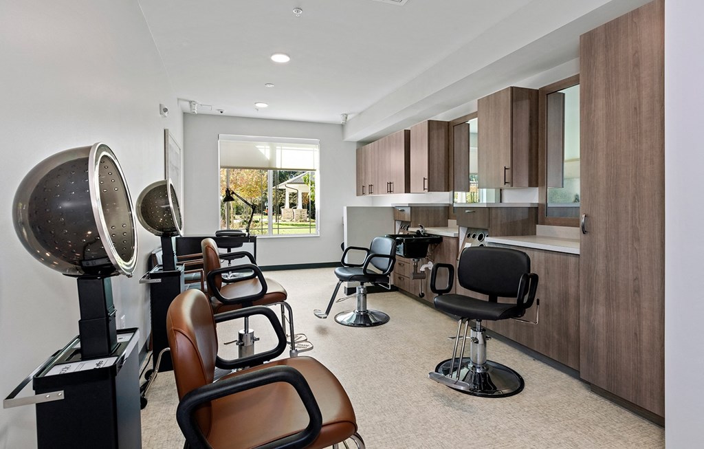 Beauty Salon at Stonepointe 55+ Apartments, Lithonia, Georgia
