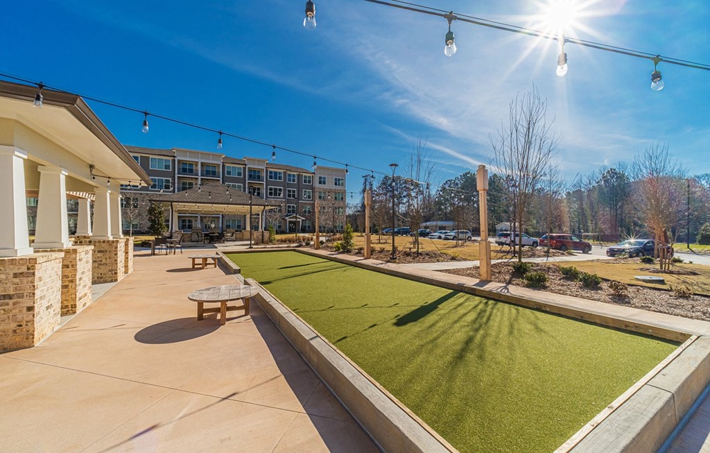 Bocce Ball Court at Stonepointe 55+ Apartments, Lithonia, GA