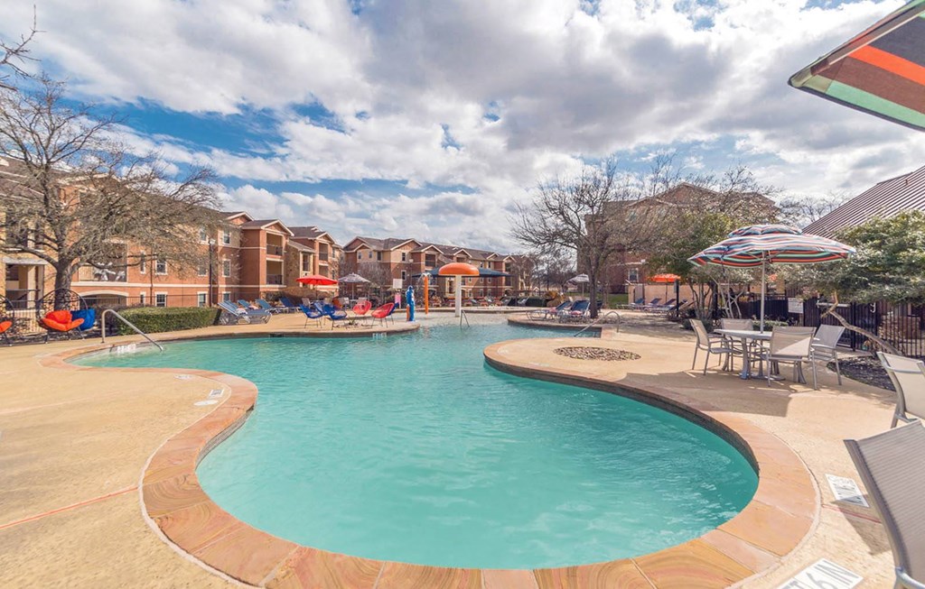 Pool at Stoneridge Apartments, Pflugerville, TX