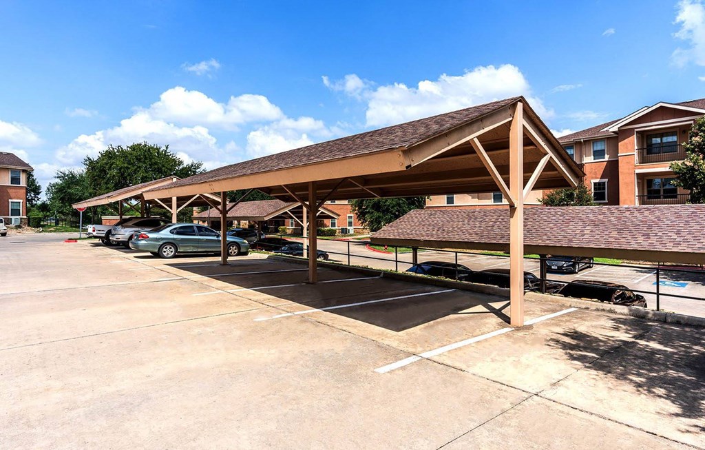 Carport at Stoneridge Apartments, Texas