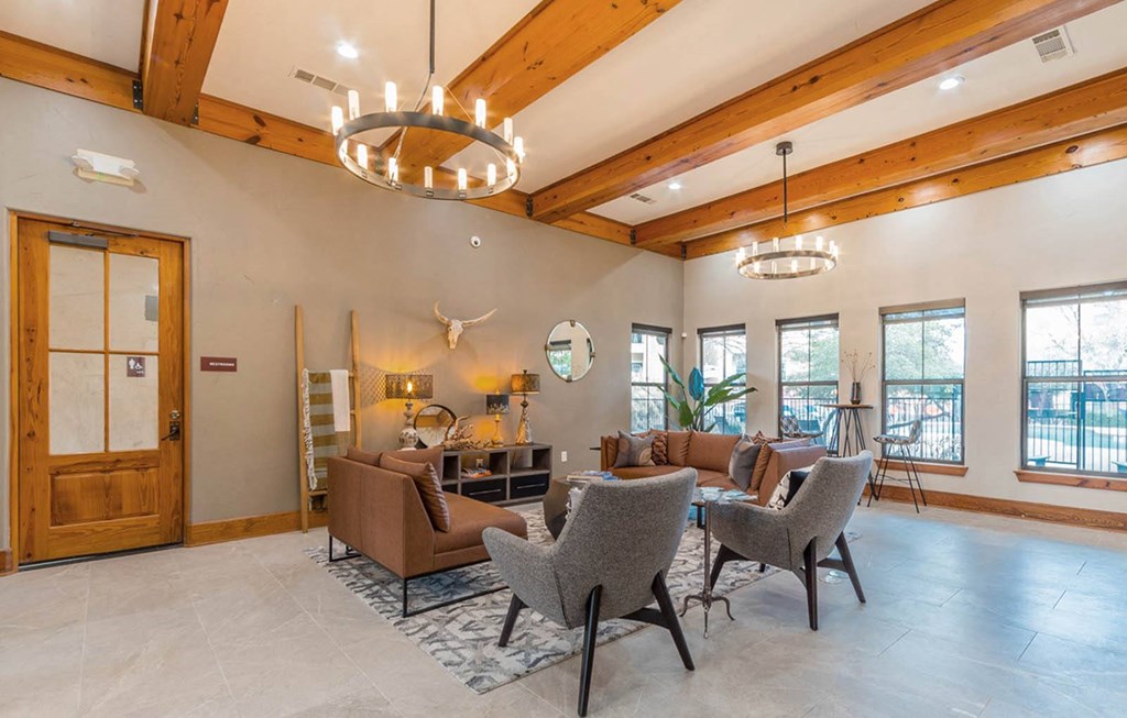 Lounge at Stoneridge Apartments, Pflugerville Texas