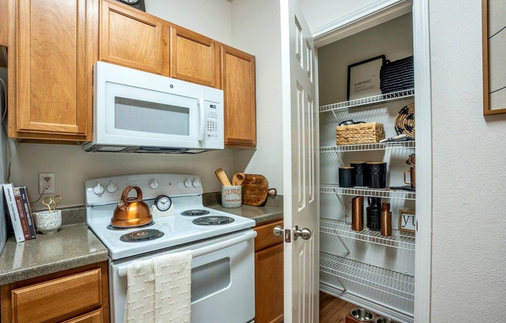 Kitchen Appliances at Stoneridge Apartments, Pflugerville, TX