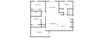 Taylor Pointe_4 Bedroom Floor Plan