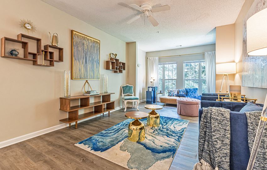Dominium-The Parkton-Model Living Room - Photo Gallery