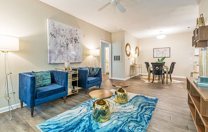 Dominium-The Parkton-Model Living and Dining Room - Photo Gallery