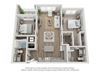 Reef at Riviera_2 Bedroom Floor Plan_2A