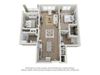 Reef at Riviera_2 Bedroom Floor Plan_2D