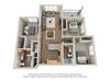 Timbers at Hickory Tree 3 Bedroom Floor Plan