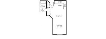 Tralee Terrace_Studio Floor Plan