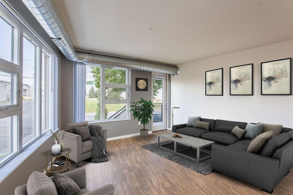 Union Flats_Living Room