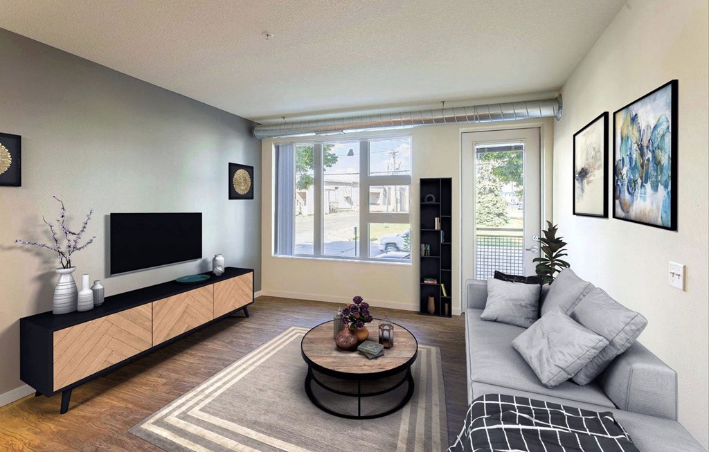 Union Flats_Living Room