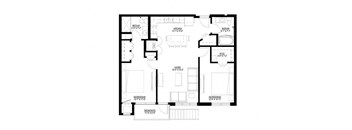 Union Flats_2 Bedroom Floor Plan