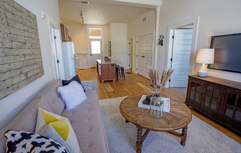 Living Areaat Upper Post Flats, Fort Snelling, MN