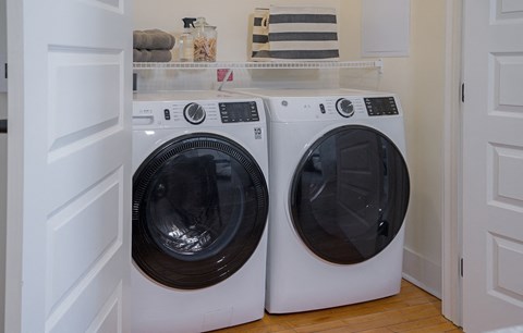 Model Laundry at Upper Post Flats, Minnesota