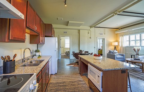 Large Kitchen at Upper Post Flats, Fort Snelling, MN