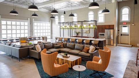 Resident Loungeat Upper Post Flats, Fort Snelling, MN