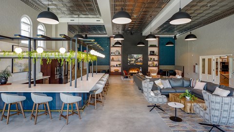 Clubhouse Loungeat Upper Post Flats, Minnesota