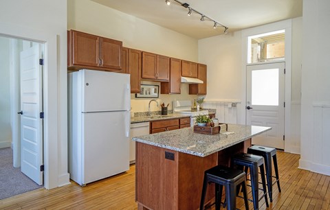 Gourmet Kitchen at Upper Post Flats, Minnesota, 55111