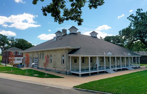Building Exterior Area at Upper Post Flats, Minnesota