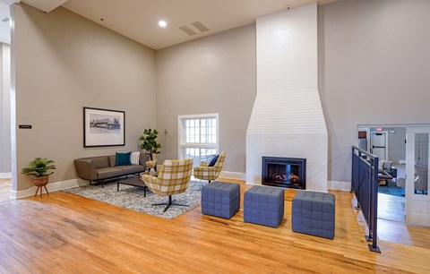 Lobby Area at Upper Post Flats, Fort Snelling Minnesota