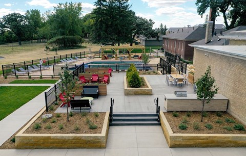 Community Patioat Upper Post Flats, Fort Snelling, MN 55111