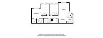 Vermillion_3 Bedroom Floor Plan