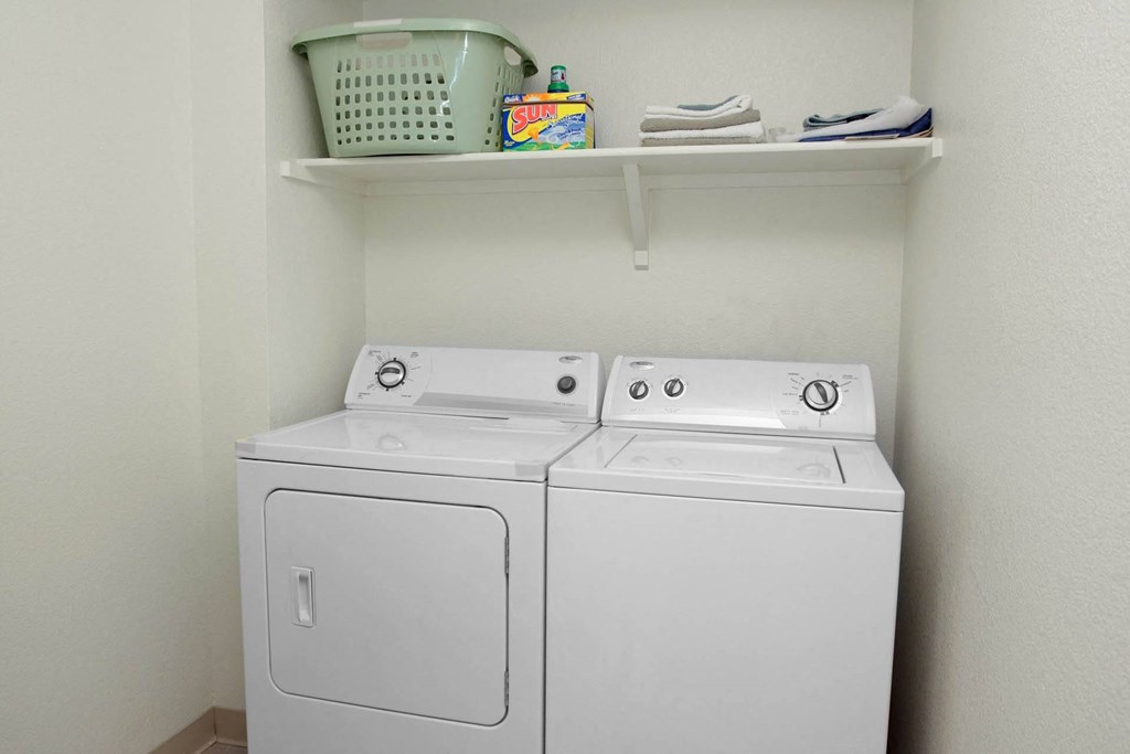 Washer and Dryer at Villa Springs, Houston, Texas, 77090