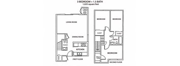 Village Meadows_3 Bedroom Floor Plan
