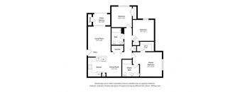 Vinewood_3 Bedroom Floor Plan