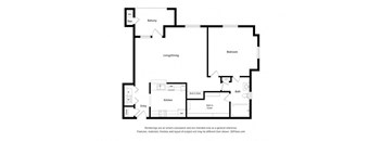 Dominium_Capitol Crossing_1 Bedroom Floor Plan at Woodway Square, Texas