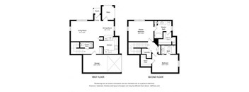 A5 Floor Plan at Woodway Village, Austin