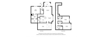 C6 Floor Plan at Woodway Village, Austin Texas