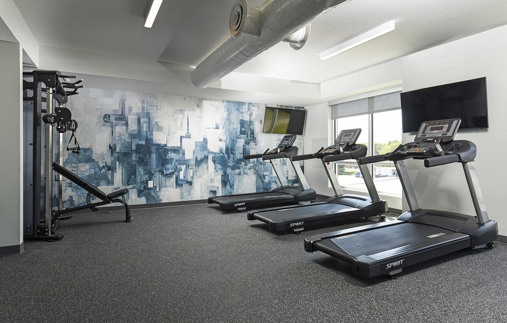 Fitness Center at 900 at Cleveland Park Apartments, Nashville, TN, 37207
