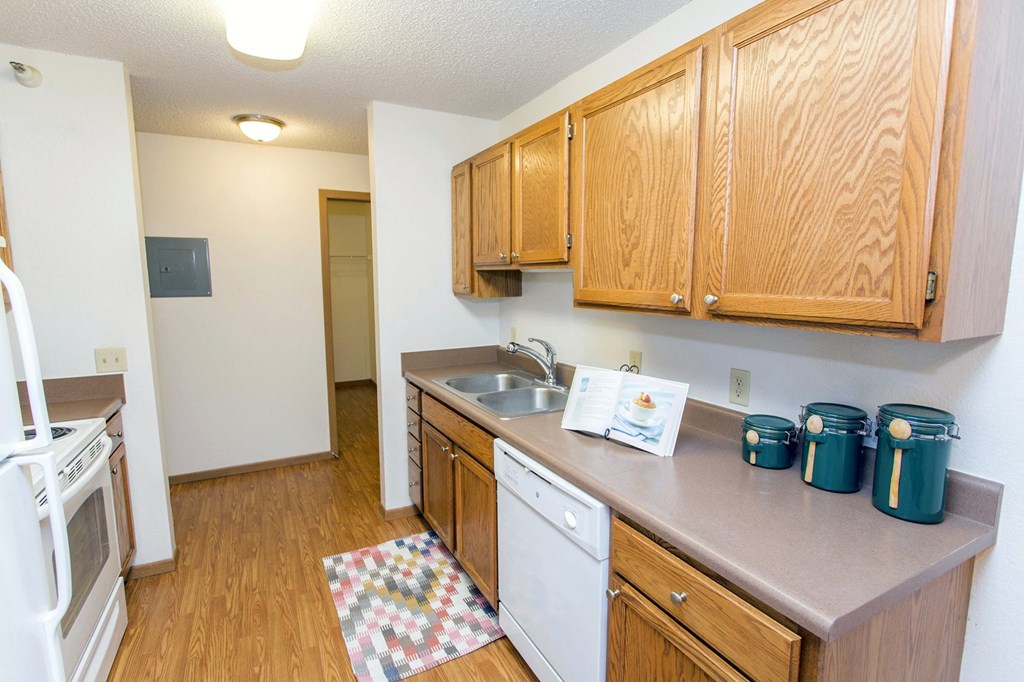 Dominium_Albertville Meadows_Virtually Staged Apartment Kitchen