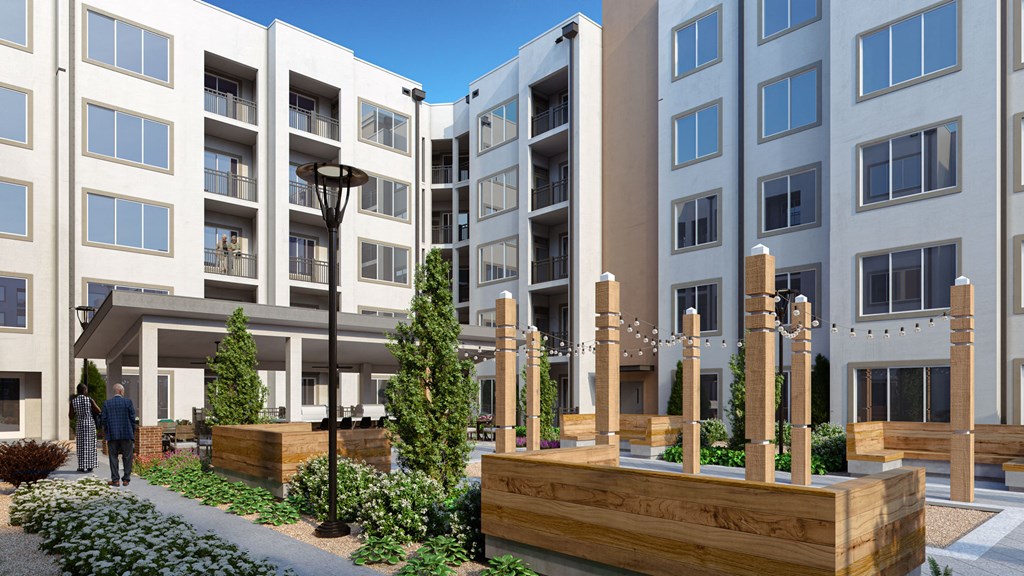 Dominium_Briar Park_Back Exterior Rendering