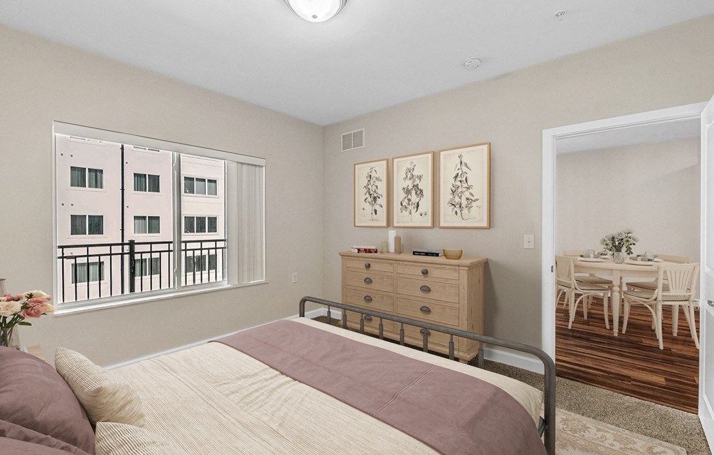 Bedroom With Closet at Briar Park 55+ Apartments, Atlanta, 30331