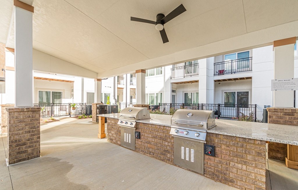 Grilling Station at Briar Park 55+ Apartments, Georgia, 30331
