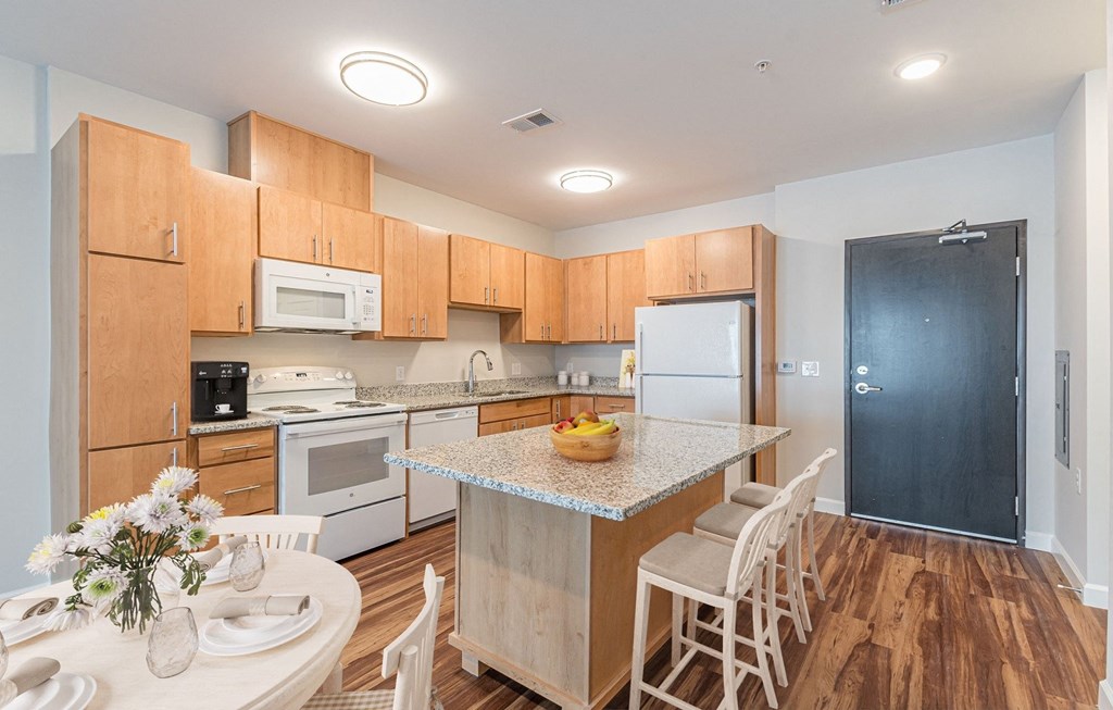 Eat In Kitchen at Briar Park 55+ Apartments, Georgia