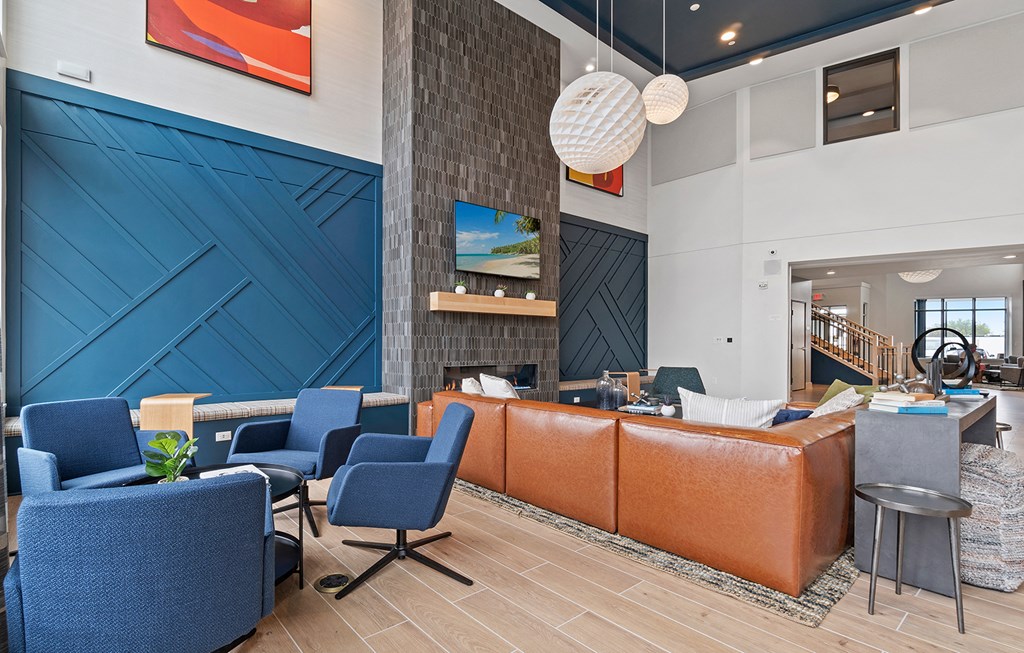 Community Room at Brighton Oaks, New Brighton, MN