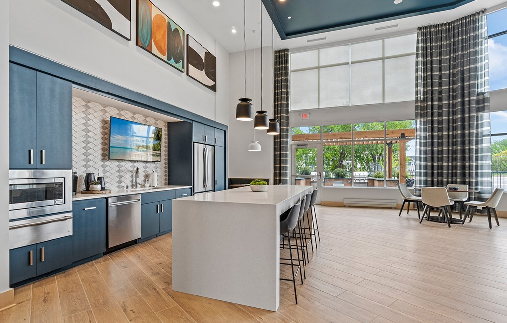 Clubhouse Kitchen at Brighton Oaks, New Brighton, MN 55112 
