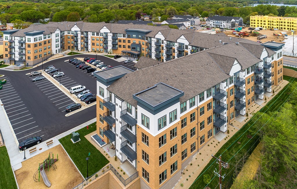 Aerial View at Brighton Oaks, Minnesota