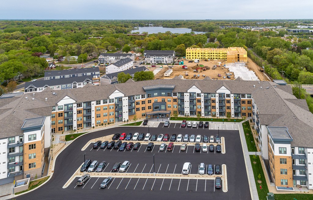 Aerial Exterior View at Brighton Oaks, New Brighton