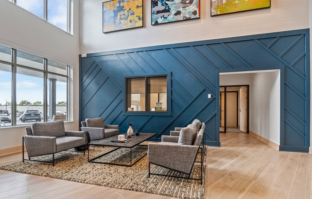 Updated Building Lobby & Community Room at Brighton Oaks, New Brighton, MN 55112